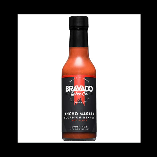 Bravado Spice Co. Ancho Masala Scorpion-Reaper Hot Sauce 5oz - The Kansas City BBQ Store