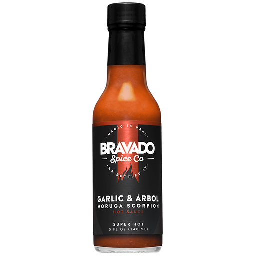 Bravado Spice Co. Garlic & Arbol Moruga Scorpion Hot Sauce 5 oz. - The Kansas City BBQ Store