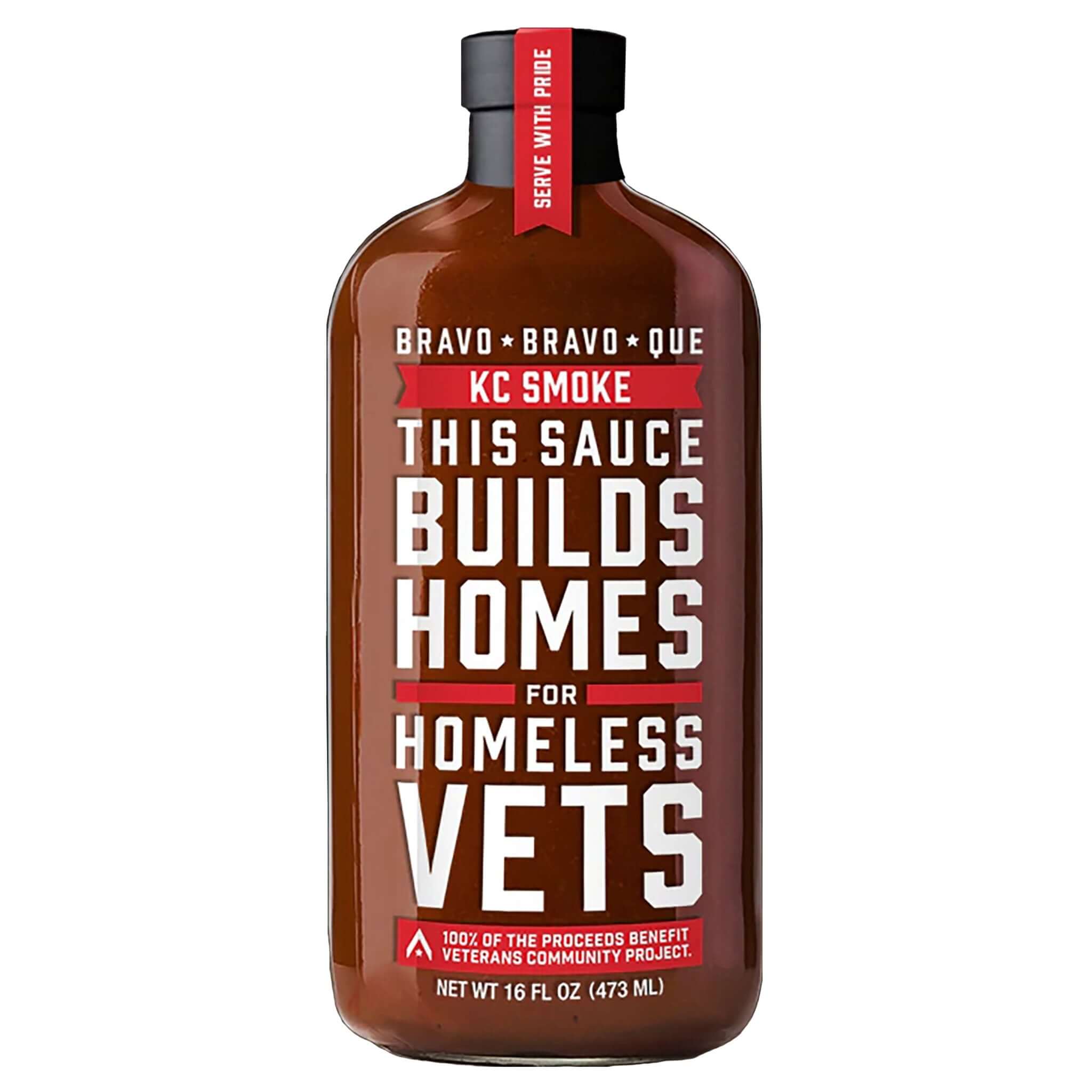 Bravo Bravo Que KC Smoke BBQ Sauce 16 oz. - The Kansas City BBQ Store