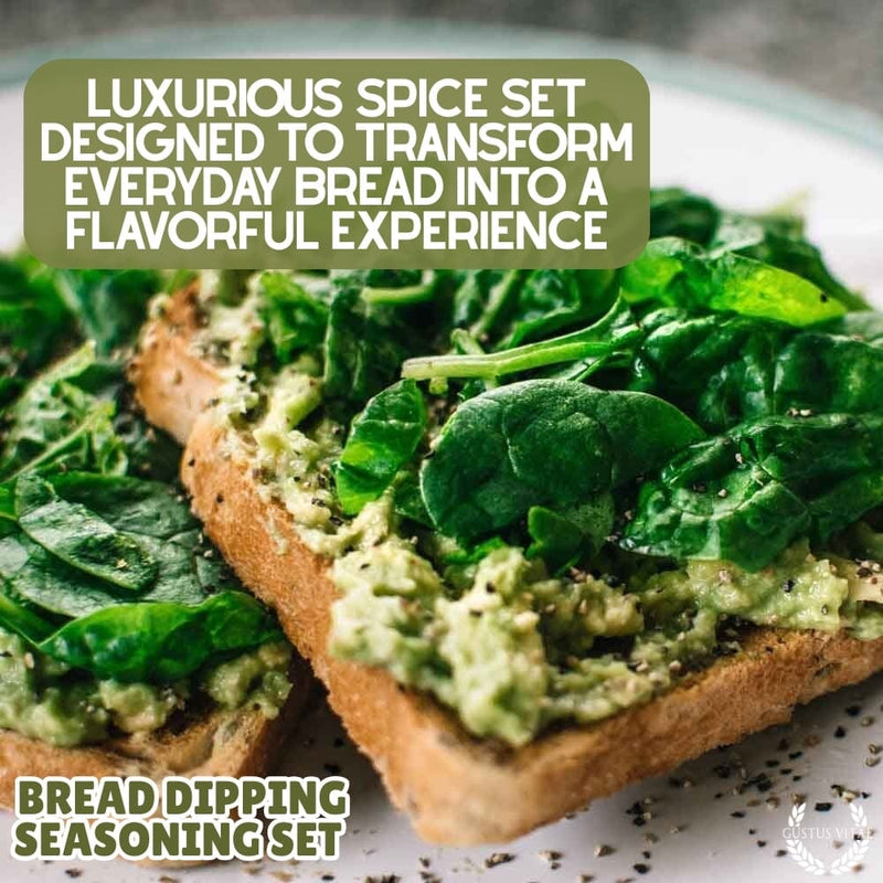 Bread Dipping Seasonings - Variety 6 Pack