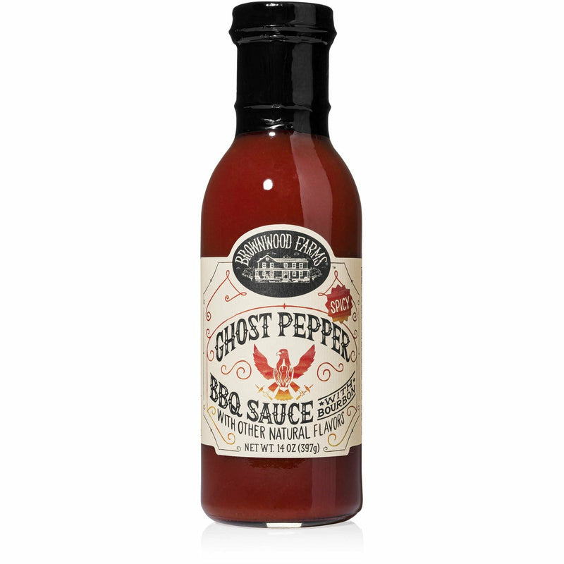 Brownwood Farms Ghost Pepper BBQ Sauce 14 oz. - The Kansas City BBQ Store