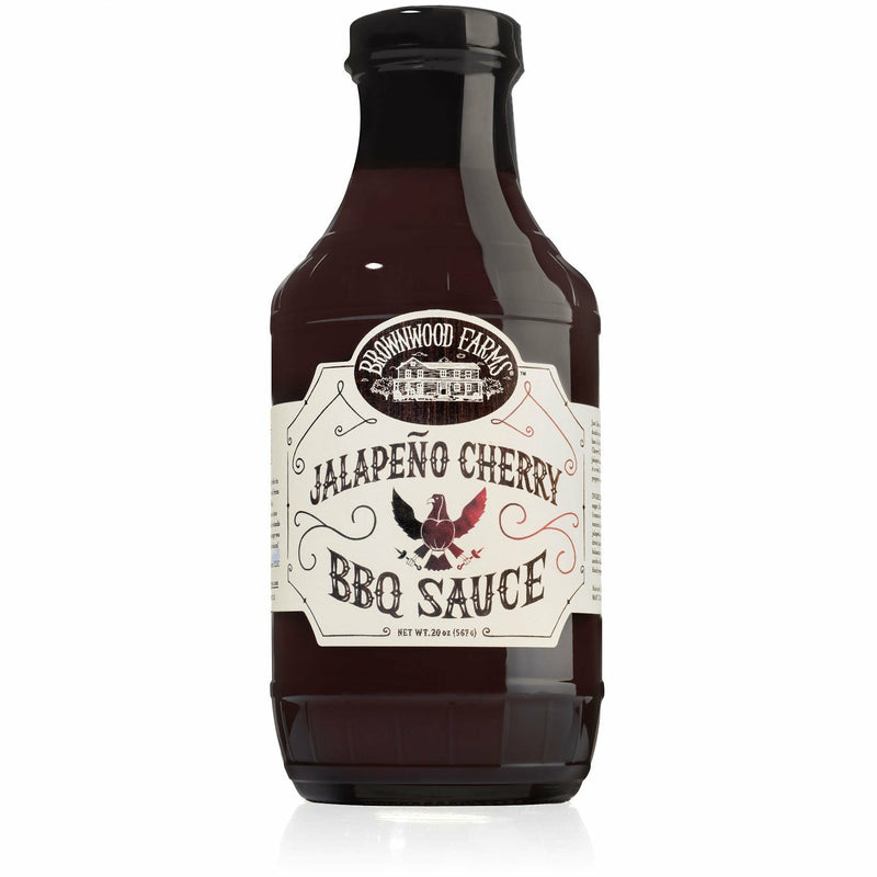 Brownwood Farms Jalapeno Cherry BBQ Sauce 20 oz. - The Kansas City BBQ Store