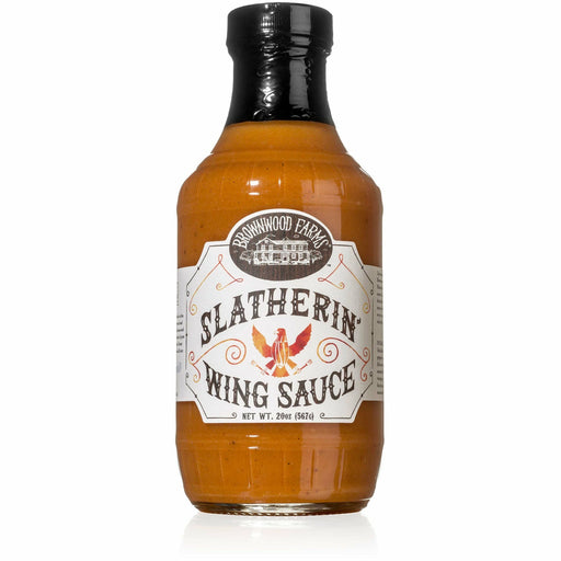 Brownwood Farms Slatherin' Wing Sauce 20 oz. - The Kansas City BBQ Store