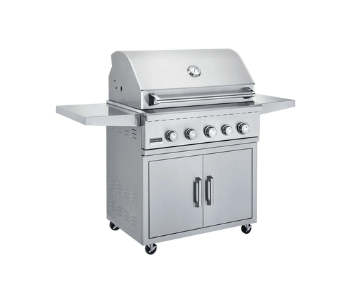 Broilmaster B-Series Loaded Edition 32-Inch Portable Gas Grill - LP | 4-Burner - The Kansas City BBQ Store