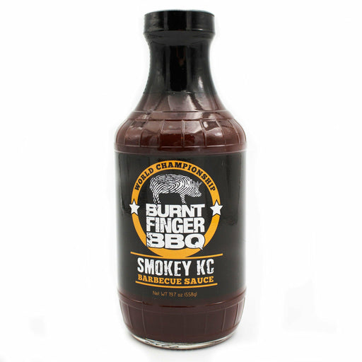 Burnt Finger BBQ Smokey Kansas City Original Sauce 19.7 oz. - The Kansas City BBQ Store