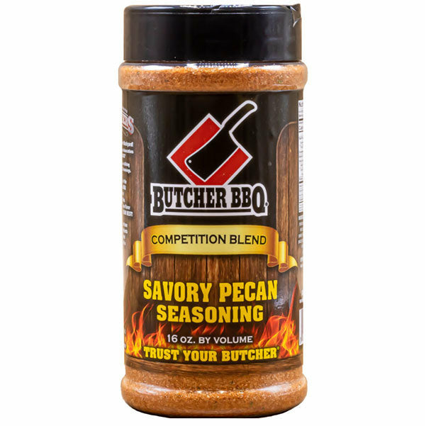 Butcher BBQ Competition Blend Savory Pecan Seasoning 16 oz. - The Kansas City BBQ Store