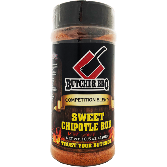 Butcher BBQ Competition Blend Sweet Chipotle Rub 10.5 oz. - The Kansas City BBQ Store
