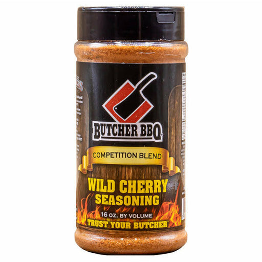 Butcher BBQ Competition Blend Wild Cherry Seasoning 16 oz. - The Kansas City BBQ Store