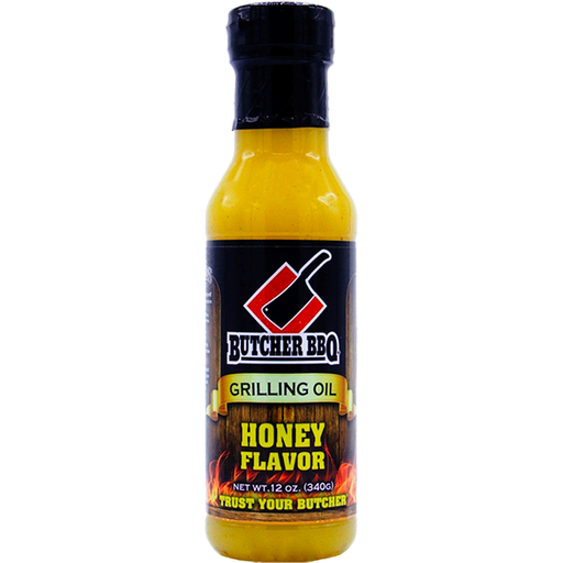 Butcher BBQ Honey Grilling Oil 12 oz. - The Kansas City BBQ Store