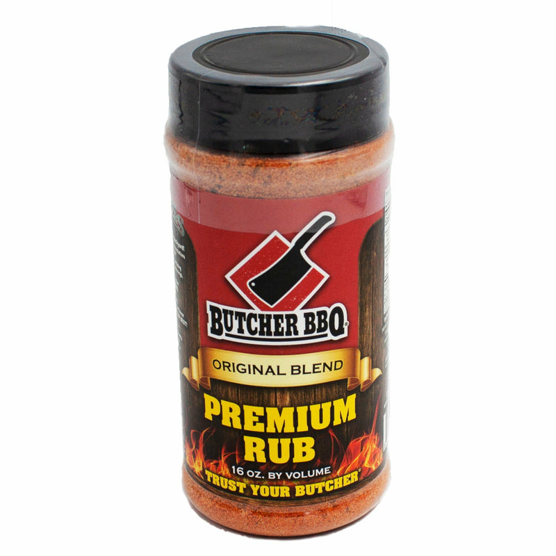 Butcher BBQ Original Blend Premium Rub 12 oz. - The Kansas City BBQ Store