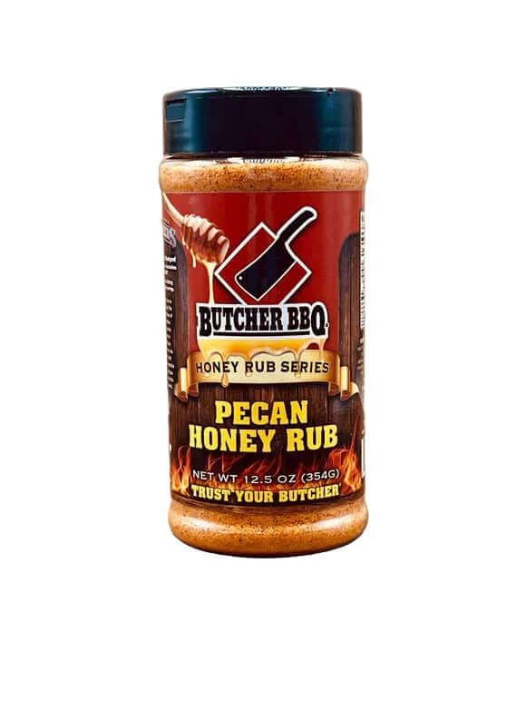 Butcher BBQ Pecan Honey Rub 12.5oz - The Kansas City BBQ Store