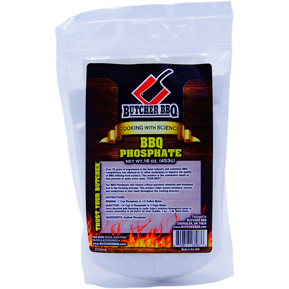Butcher BBQ Phosphate 1 lb. - The Kansas City BBQ Store