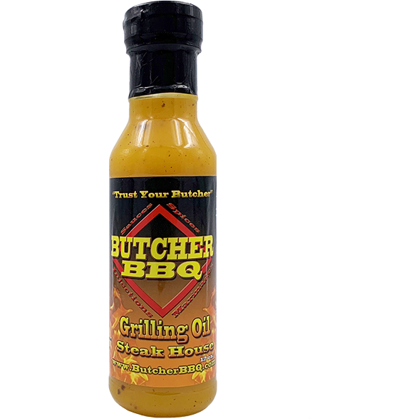 Butcher BBQ Steak House Grilling Oil 12 oz. - The Kansas City BBQ Store