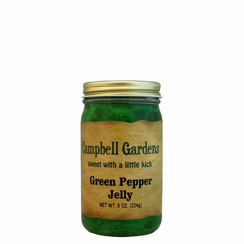 Campbell Gardens Green Pepper Jelly 8 oz. - The Kansas City BBQ Store