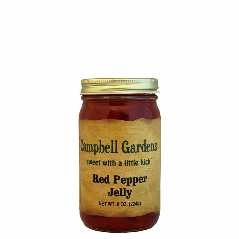 Campbell Gardens Red Pepper Jelly 8 oz. - The Kansas City BBQ Store