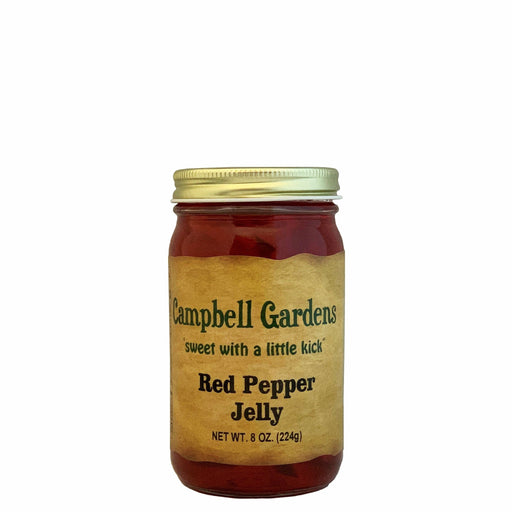 Campbell Gardens Red Pepper Jelly 8 oz. - The Kansas City BBQ Store