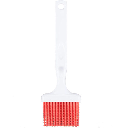 Carlisle Sparta 3"W Silicone Bristle Pastry/Basting Brush with Hook - The Kansas City BBQ Store