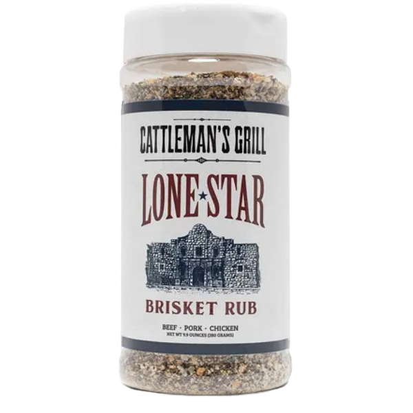 Cattleman's Grill Lone Star Brisket Rub 9.9 oz. - The Kansas City BBQ Store