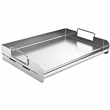 Charcoal Companion Stainless Steel Pro Griddle - The Kansas City BBQ Store