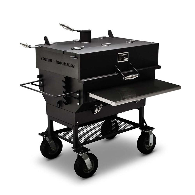 Yoder Smokers Flat Top 24 x 36" Charcoal Grill - The Kansas City BBQ Store