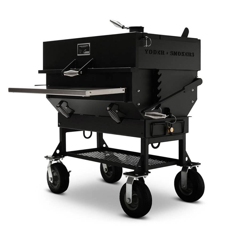 Yoder Smokers Flat Top 24 x 36" Charcoal Grill - The Kansas City BBQ Store