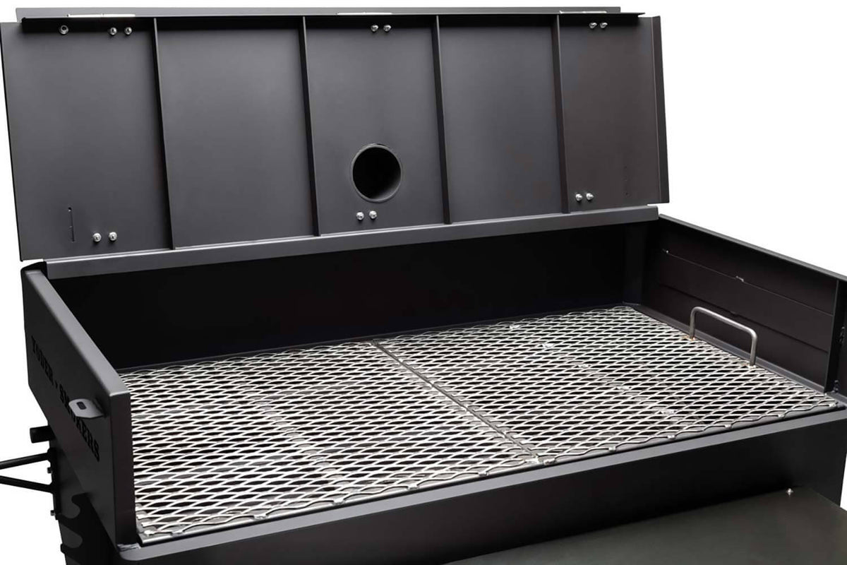 Yoder Smokers Flat Top 24 x 48" Charcoal Grill - The Kansas City BBQ Store