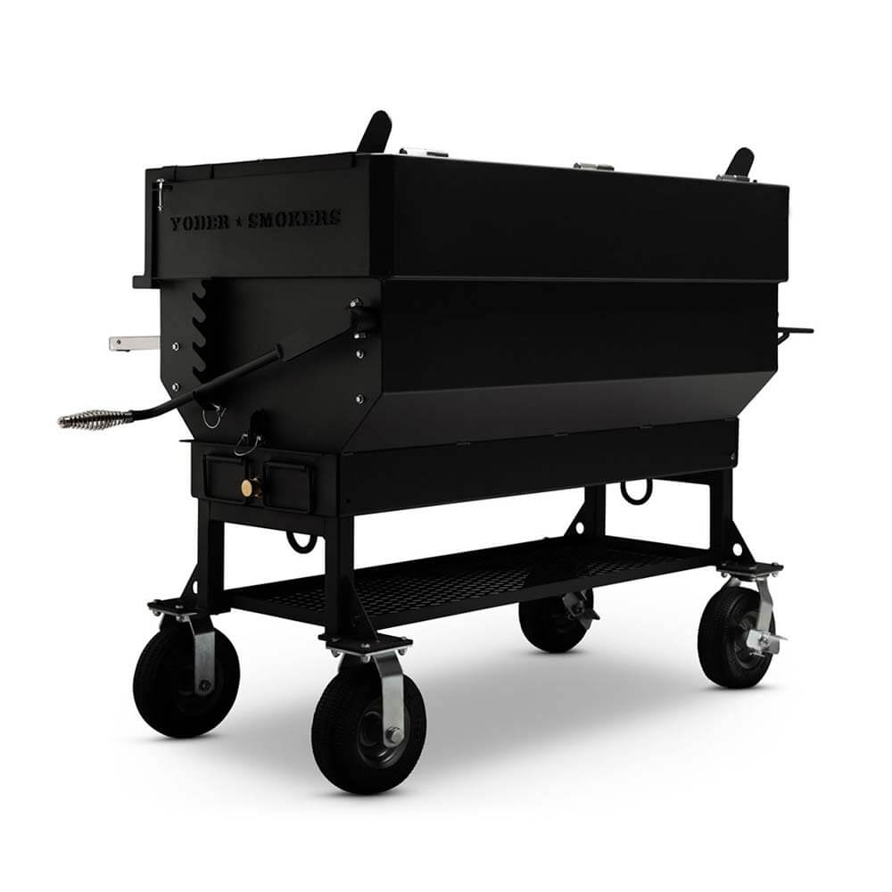 Yoder Smokers Flat Top 24 x 48" Charcoal Grill - The Kansas City BBQ Store
