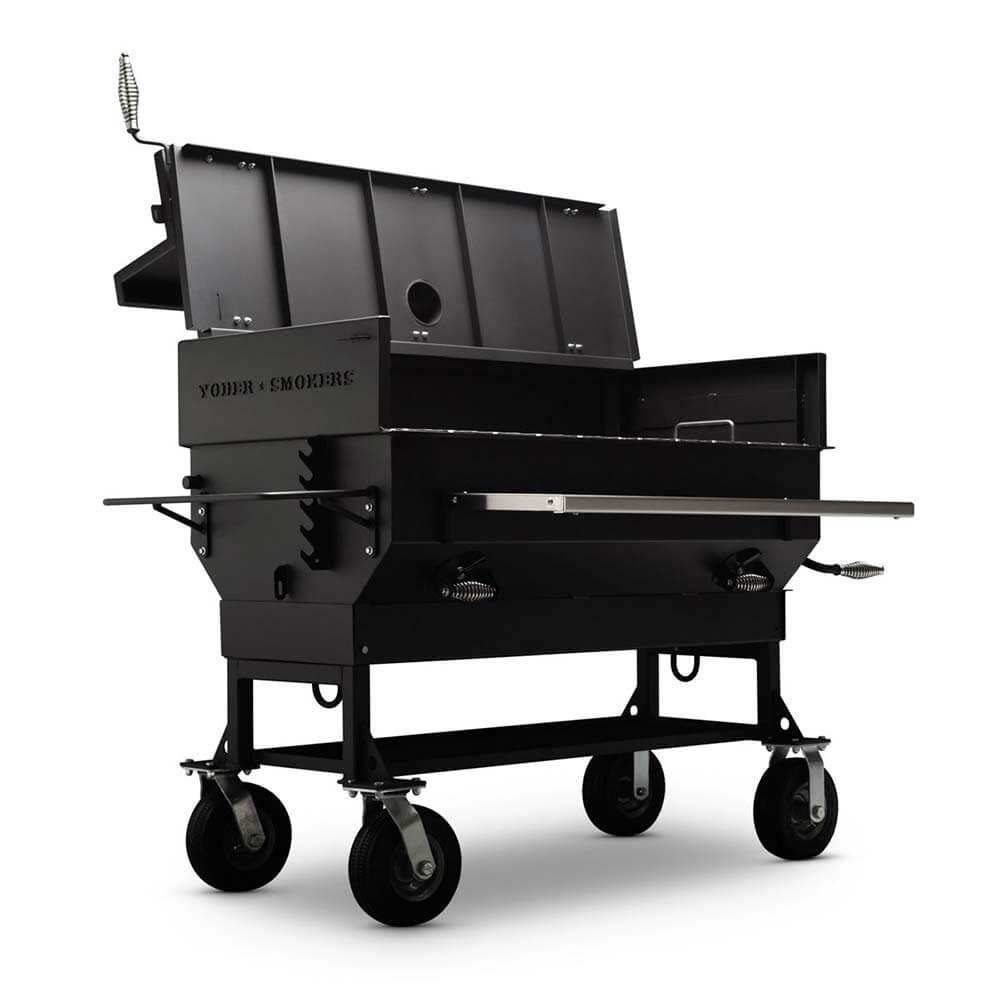 Yoder Smokers Flat Top 24 x 48" Charcoal Grill - The Kansas City BBQ Store