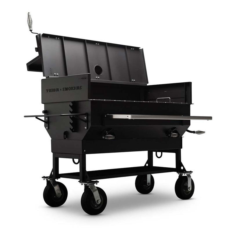 Yoder Smokers Flat Top 24 x 48" Charcoal Grill - The Kansas City BBQ Store