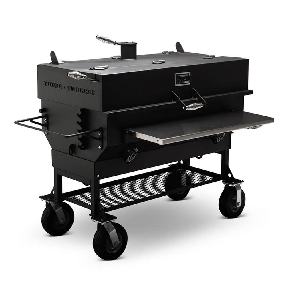 Yoder Smokers Flat Top 24 x 48" Charcoal Grill - The Kansas City BBQ Store