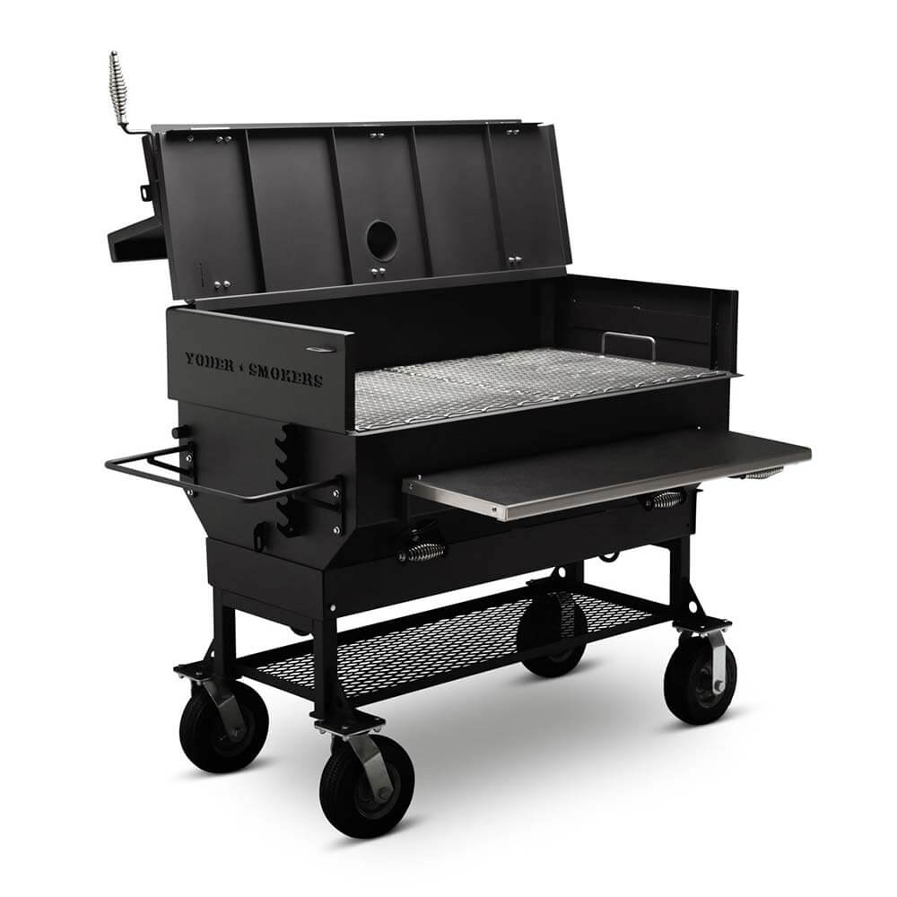 Yoder Smokers Flat Top 24 x 48" Charcoal Grill - The Kansas City BBQ Store