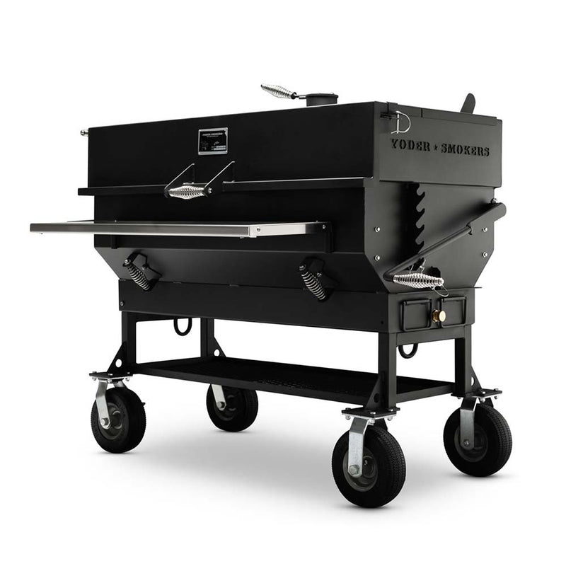 Yoder Smokers Flat Top 24 x 48" Charcoal Grill - The Kansas City BBQ Store