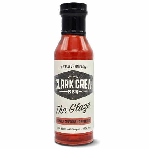 Clark Crew BBQ Apple Cherry Habanero Rib Glaze 12 oz. - The Kansas City BBQ Store