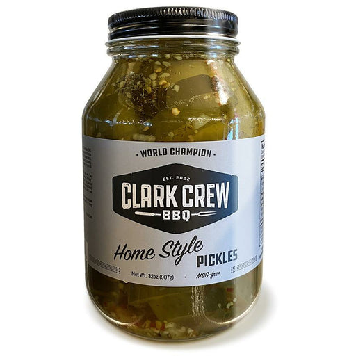 Clark Crew BBQ Homestyle Pickles 32 oz. - The Kansas City BBQ Store
