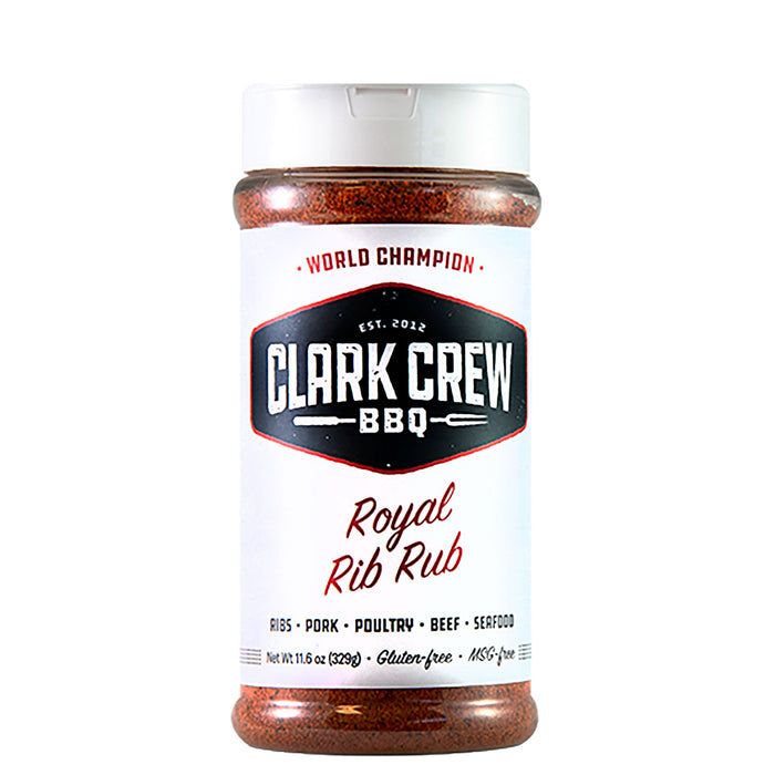 Clark Crew BBQ Royal Rib Rub 11.6 oz. - The Kansas City BBQ Store