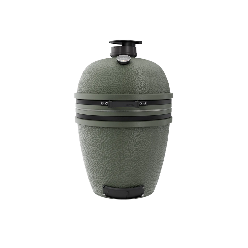BSTRD Core Large Solo, a premium green ceramic grill designed for durability and performance.