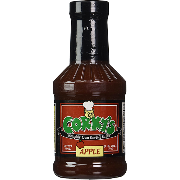 Corky's Apple Bar-B-Q Sauce 18 oz. - The Kansas City BBQ Store