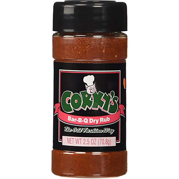 Corky's Bar-B-Q Dry Rub 2.5 oz. - The Kansas City BBQ Store