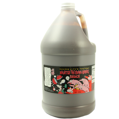Cowtown Night of the Living Bar-B-Q Sauce 1 Gallon, Case of 4 - The Kansas City BBQ Store | Worldwide Shipping Available!