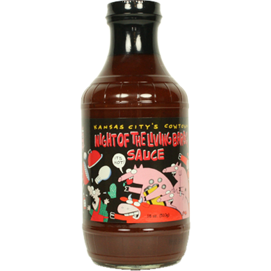 Cowtown Night of the Living Bar-B-Q Sauce 18 oz. - The Kansas City BBQ Store