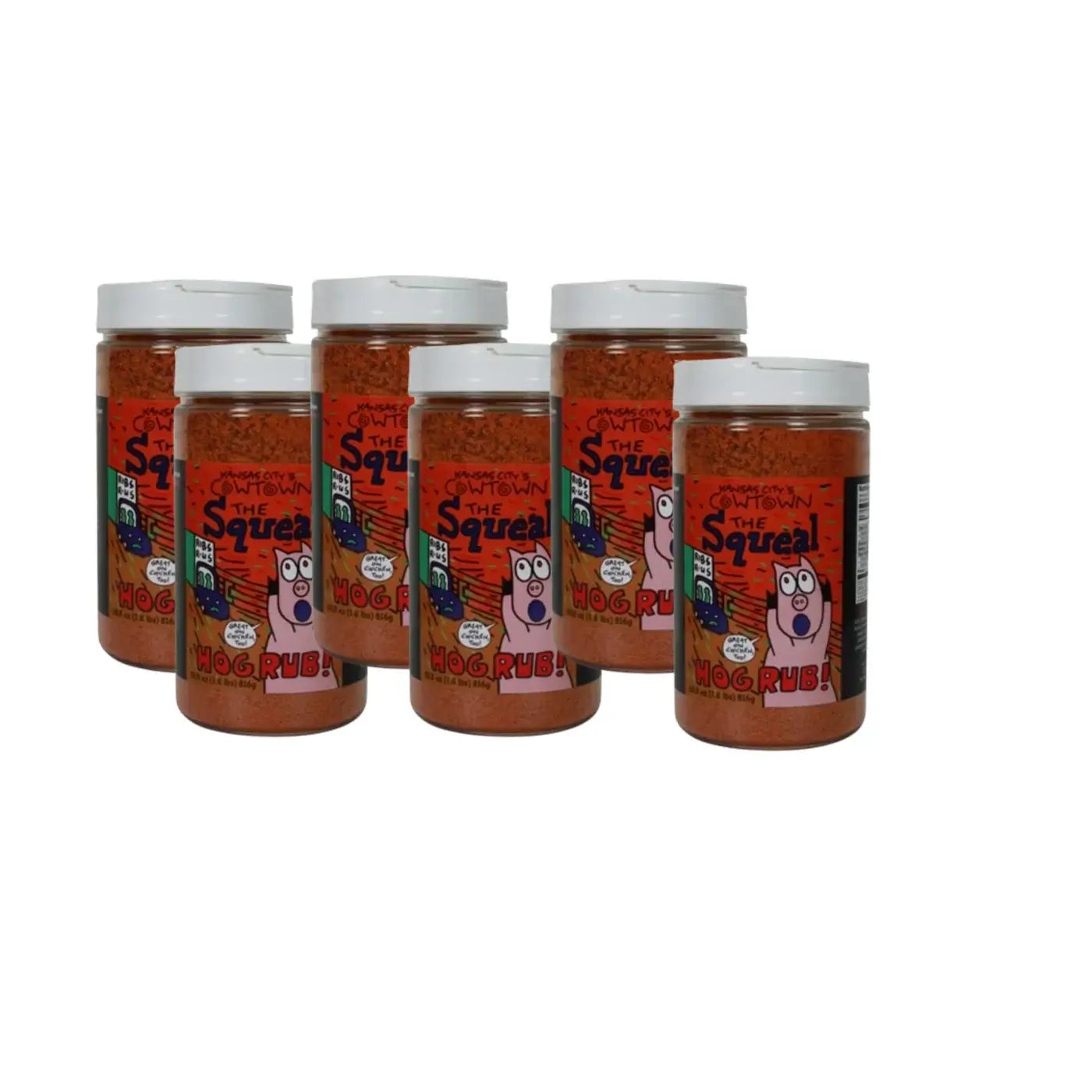 Cowtown Squeal Hog Rub 28.8 oz., Case of 6 - Worldwide Shipping Available! | The Kansas City BBQ Store