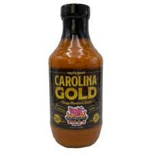 Crazy Good BBQ Carolina Gold Mustard Sauce 21 oz. - The Kansas City BBQ Store