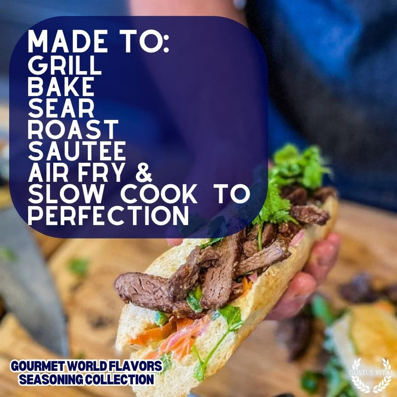 Cuisines of the World Gourmet Seasonings Collection - 6 Tins