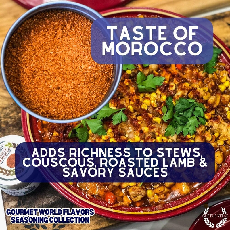 Cuisines of the World Gourmet Seasonings Collection - 6 Tins