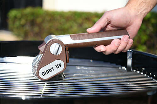 Horsepower Giddy Up Bristle Free Grill Brush - The Kansas City BBQ Store
