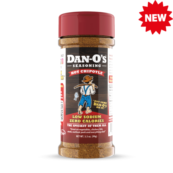 Dan-O's Hot Chipotle Seasoning 3.5 oz. - The Kansas City BBQ Store
