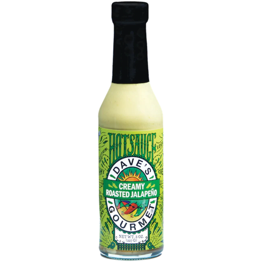 Dave's Gourmet Creamy Roasted Jalapeño Sauce 8 oz. - The Kansas City BBQ Store