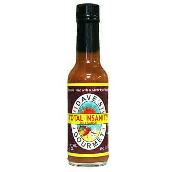 Dave's Gourmet Total Insanity Sauce 5 oz. - The Kansas City BBQ Store