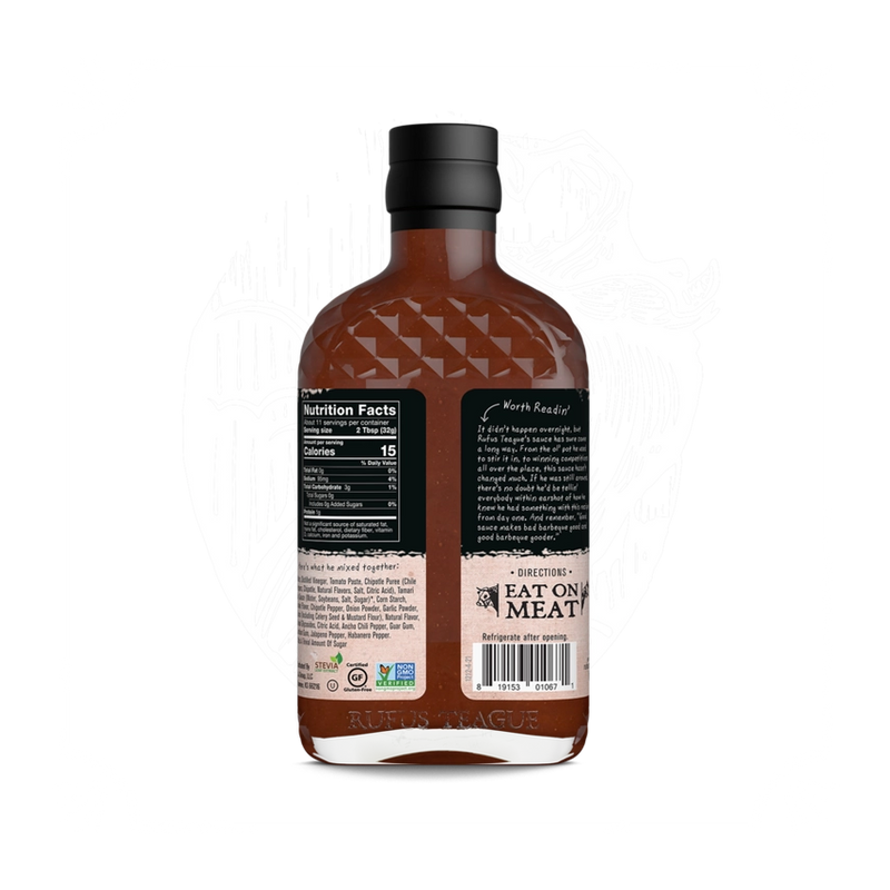 Rufus Teague Smoke 'N Chipotle Sugar-Free Barbecue Sauce