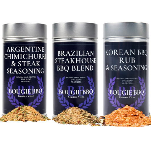 Deluxe Steak & Beef BBQ Seasonings Collection - 3 Pack - The Kansas City BBQ Store